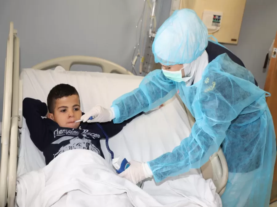 فلسطين,الاردن,الملك عبدالله الثاني,الأردن,مستشفى الملكة رانيا,